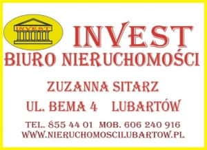 "INVEST" Biuro Nieruchomości Zuzanna Sitarz - Real Estate Agency in Lubartów