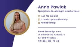 Anna Pawlak - Real Estate Agent in Wrocław